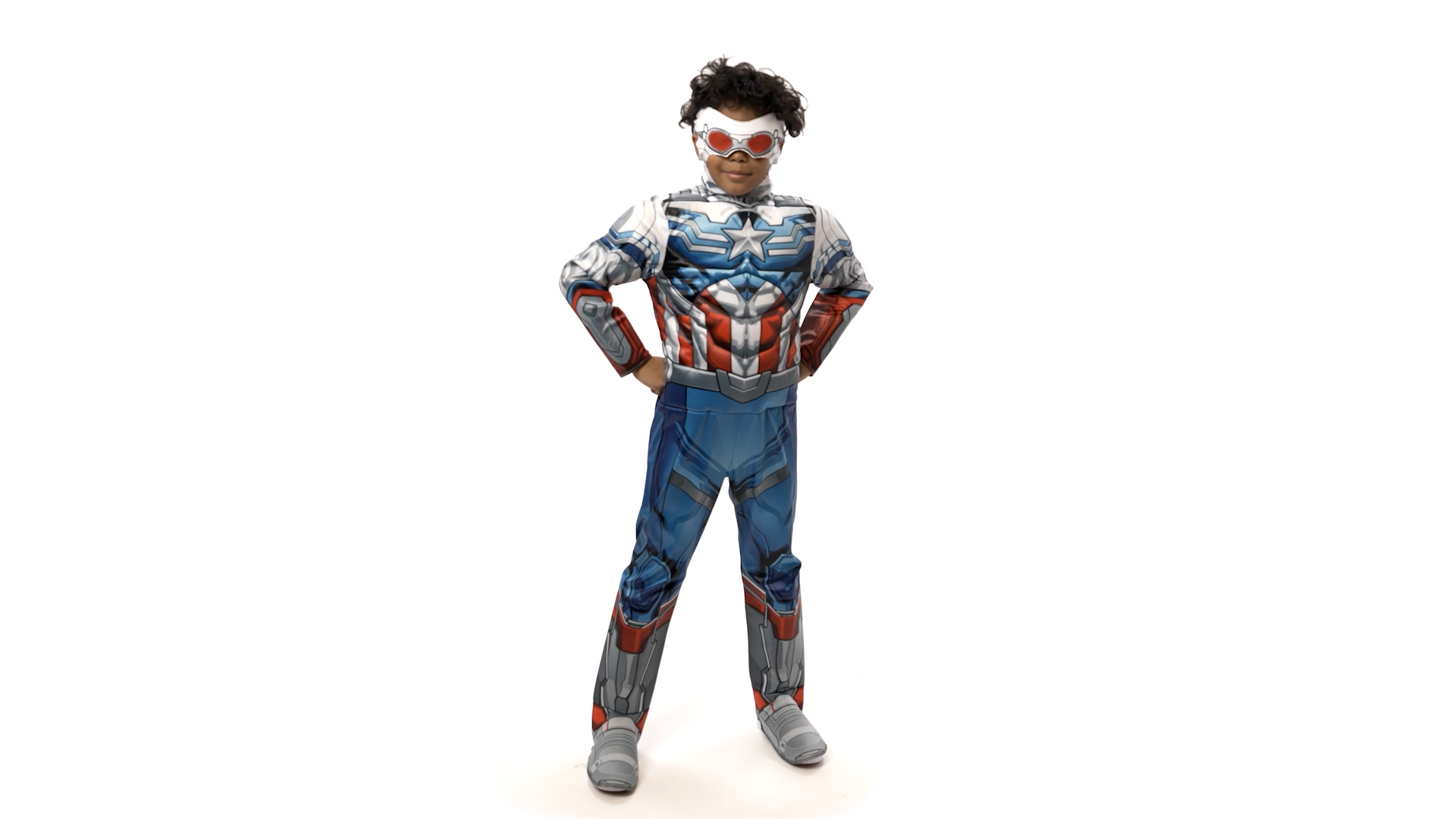 JWC0787 Captain America Falcon Youth QLX 360 Action Rotation